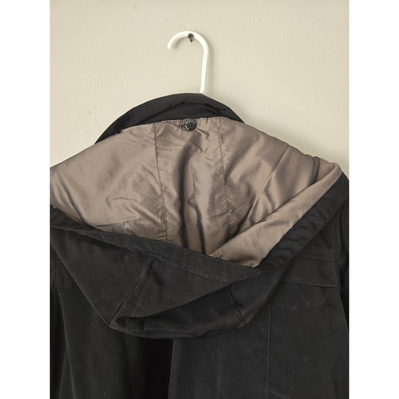 G Gallery New York Petite Large Polyester Jacket Black Removable Liner Coat Hood - Picture 15 of 16